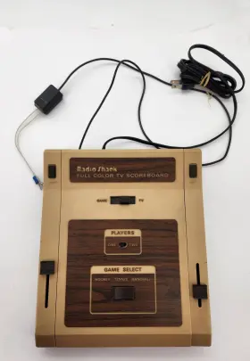 60-3055 Radioshack Vintage Radio Shack Tennis Hockey Handball Color Tv Scoreboard 603055 Videogame