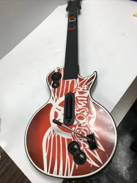 95339.805 Redoctane Guitar Hero Les Paul Wireless Xbox 360 Powers On