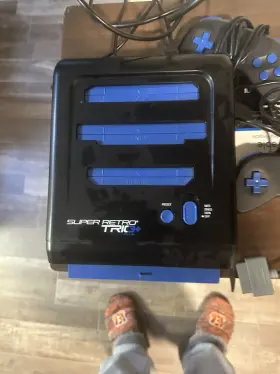 Rbsr32013 Retro-bit Plus Galaxy Edition Black Home Console