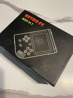 Retro Fc 210231985120 Plus 600 In 1 - Handheld Game Boy Console White Original Box