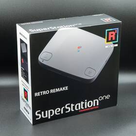 Retro Remake Rcsh-1001 Superstation One - Founders Edition Fpga Console New And Unopened