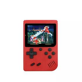 Rfiotasy 788499735565 Retro Handheld Game Console 400 Classic Games 3.0 Inch Screen Portable Red Gift Gbc