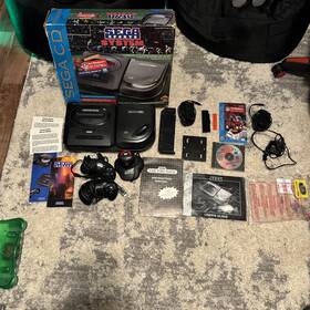 Sega 010086041132 1992 Cd Sports System With Model 2 Genesis And 3 Controllers Rare