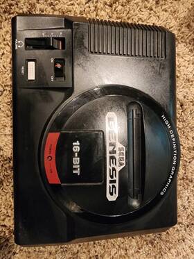 Sega 1601 Genesis 16-bit Console Only Tested And Working Free Shipping