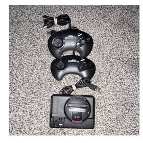 Sega 191013664 Genesis Mini Microconsole Black Usb With 2 Controllers