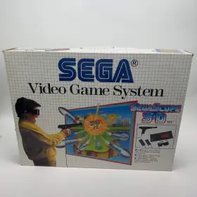 3010-c Sega Master System Video Game Console Black