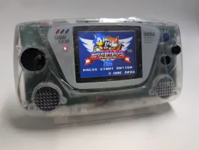 837-9537-01 Sega Ultimate Game Gear Va5 Clear Shell Retrosix Lcd Stereo Usb-c Sd Cart 837-9537-01 Sega Ultimate Game Gear Va5 Clear Shell Retrosix Lcd Stereo Usb-c Sd Cart