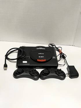Sega 857847003837 Atgames Genesis Flashback Hd 2017 Console 2 Wireless Controllers Tested