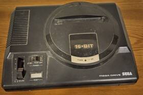 Sega 974365616823 Vintage Mega Drive Genesis 1 Pal-g Console European For Parts Untested