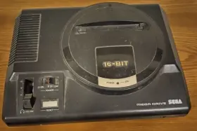 Sega 974365616823 Vintage Mega Drive Genesis 1 Pal-g Console European For Parts Untested