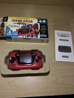 Sega 974365729875 Game Gear Micro Red Last Bible S Ggmaru Columns Used
