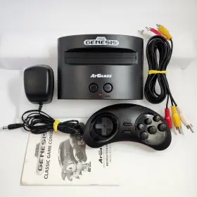 D10507 Sega Atgames Genesis Classic Game Console With 80 Built In Games And Controller D10507 Sega Atgames Genesis Classic Game Console With 80 Built In Games And Controller