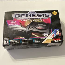 Sega H00066192 Genesis Mini Home Console 40 Games Hdmi Plug And Play Sonic The Hedgehog