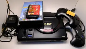 Haa-2510 Sega Mega Drive Console 3 Games Japan Us Seller Works