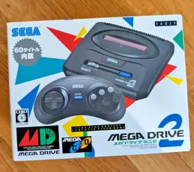 Haa-2524 Sega Rare - New Mega Drive Mini 2 Game Console Black