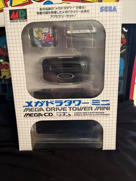 Sega Haa-2920 Mega Drive Tower Mini Megadora Genesis Accessory Kit Ob