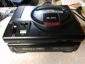 Sega Haa2910 Genesis Model 1 And Cd Bundle Fully Functional