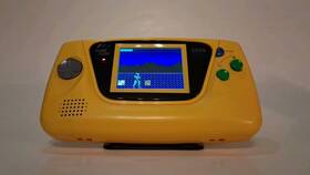 Sega Hgg-3210 Rare Original Yellow Game Gear Gg Console - Recapped Lcd Screen Us Seller