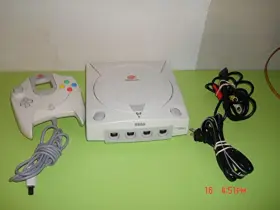 Hkt-3020 Sega Hnn638 Dreamcast Console Model Video Game Systems Very Good