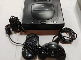 Sega M80000a Saturn Home Console With 2 Controllers Cables