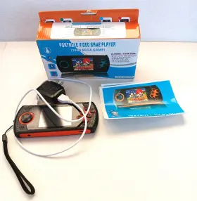Md161g-sd Sega Handheld Portable Video Game Player 16bit Classic Function Read
