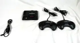 Mk-16000-40 Sega Genesis Mini Home Game Console Black And 2 Controllers