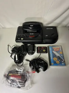 Mk-4102a Sega Genesis 32x And Cd Tower Of Power Consoles Tested Working