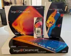 Mk5000 Sega Dreamcast System Game White Console Rare Bundle Mint With Controller Complete