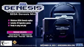 Qqq531858 Sega Genesis Mini Console Black Home Very Good 2e Qqq531858 Sega Genesis Mini Console Black Home Very Good 2e