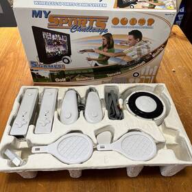 Senario 23193 My Sports Challenge Wireless Game System Five Games Set For 2 Players
