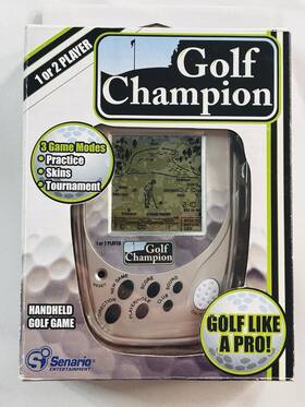 Senario 708876220101 2007 Handheld Golf Championship Lcd Game Sealed 1 Or 2 Player