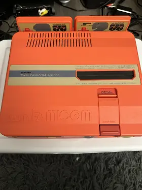 An-505-rd Sharp 974019179247 Twin Famicom Console Red Tested System - Turbo Controllers An-505-rd Sharp 974019179247 Twin Famicom Console Red Tested System - Turbo Controllers