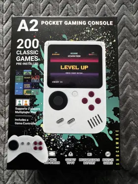 Ma1158-gyf Shockwave A2 Pocket Gaming Console 200 Games 2-player Tv Output 3 Inch Lcd Ma1158-gyf Shockwave A2 Pocket Gaming Console 200 Games 2-player Tv Output 3 Inch Lcd