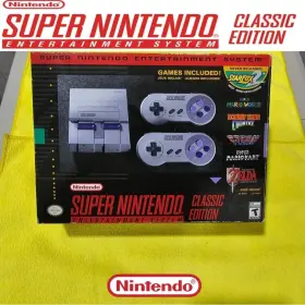 Su213514202 Snes Nintendo Mini Classic Edition Authentic Preloaded Games- New