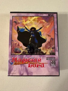 Snk 021876002035 Neo Geo Aes Magician Lord Cib With Manual Great Condition Tested/working