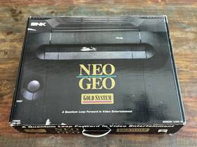 Snk 724678012348 Neo Geo Aes Gold System Us Version Cib Includes Magician Lord All Manuals