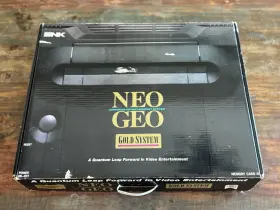 Snk 724678012348 Neo Geo Aes Gold System Us Version Cib Includes Magician Lord All Manuals