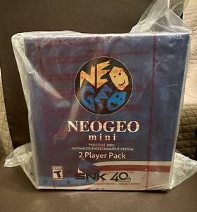 Snk 842117101689 Neogeo Mini Pro-gear Spec 2 Player Pack Na Version 40th Edition 40 Games