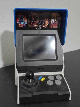 Snk 964808400010 Neo Geo Mini Console With 40 Games - Tested Works Read