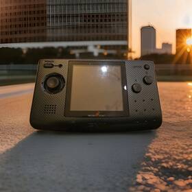 Snk Neop64010 Neo Geo Pocket Color Blue Handheld Console Untested
