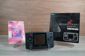 Neop65010 Snk Neo Geo Pocket Console - Screen Burn With Box No Insert