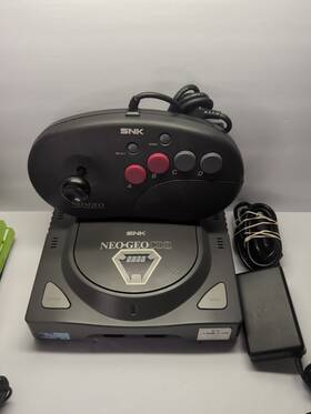 Snk Snk73838383893 Neo Geo Cdz Console Tested And Works Great Fight Stick Oem Power Hdmi Convert