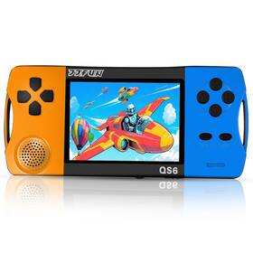 Snonbros Qs6-ob Handheld Game Console For Kids With 216 Classic Video Games 3.2 Inch Screen Rec