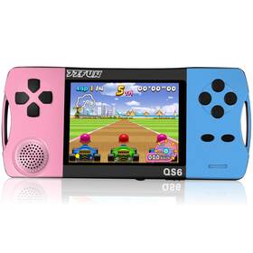 Snonbros Qs6-pb Handheld Video Games For Kids Preloaded 216 Classic Retro Portable Ar