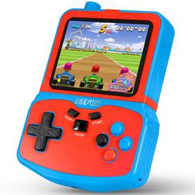 Snonbros Qs8-blue Portable Video Game Console For Kids 220 Built-in Classic Retro Games Handh