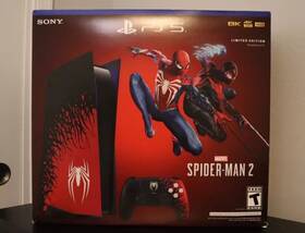Sony 016237921937 Ps5 Spiderman 2 Limited Edition Console Brand New Still Sealed