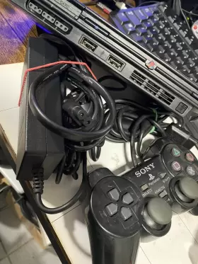 Sony 034722769945 Playstation 2 Slim Console - Black Parts Read Description