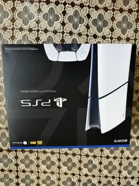 Sony 037873965525 Playstation 5 Slim Console Digital Edition White
