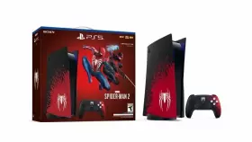 1000039241 Sony Ps5 Blu-ray Edition Console Spider-man 2 Limited Bundle - Red/black