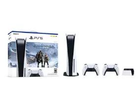Sony 195925557217 Playstation 5 Core Console God Of War Ragnarok With Dual Sense Controller